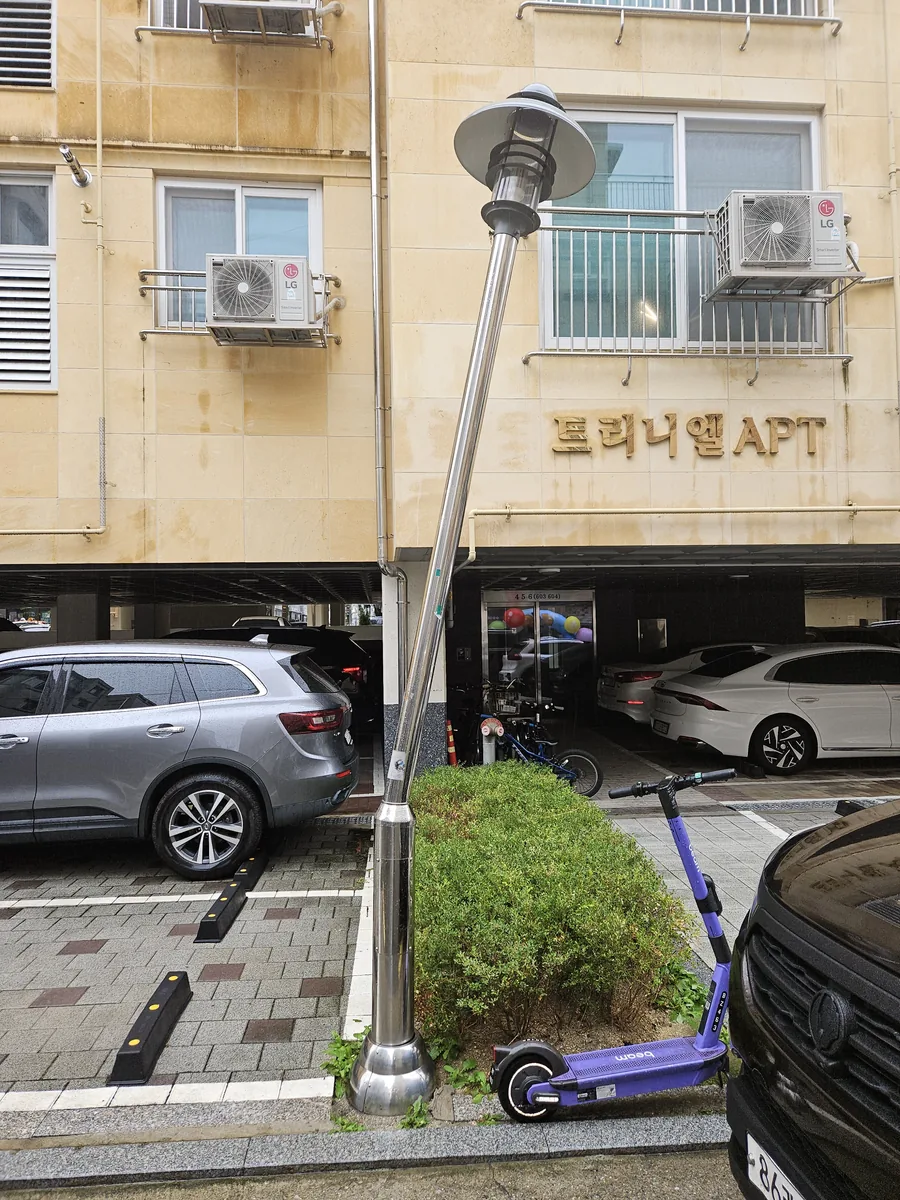 수도권 가로등 기둥파손 보수 복원 전
